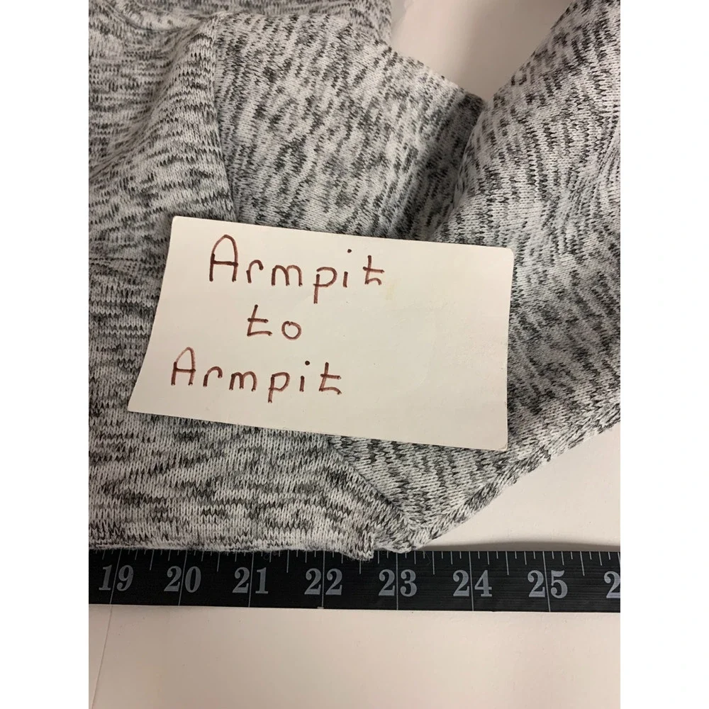 Haband Cardigan Grey Fleece Grandpa Normcore Professor Dad Warm Mens SZ M